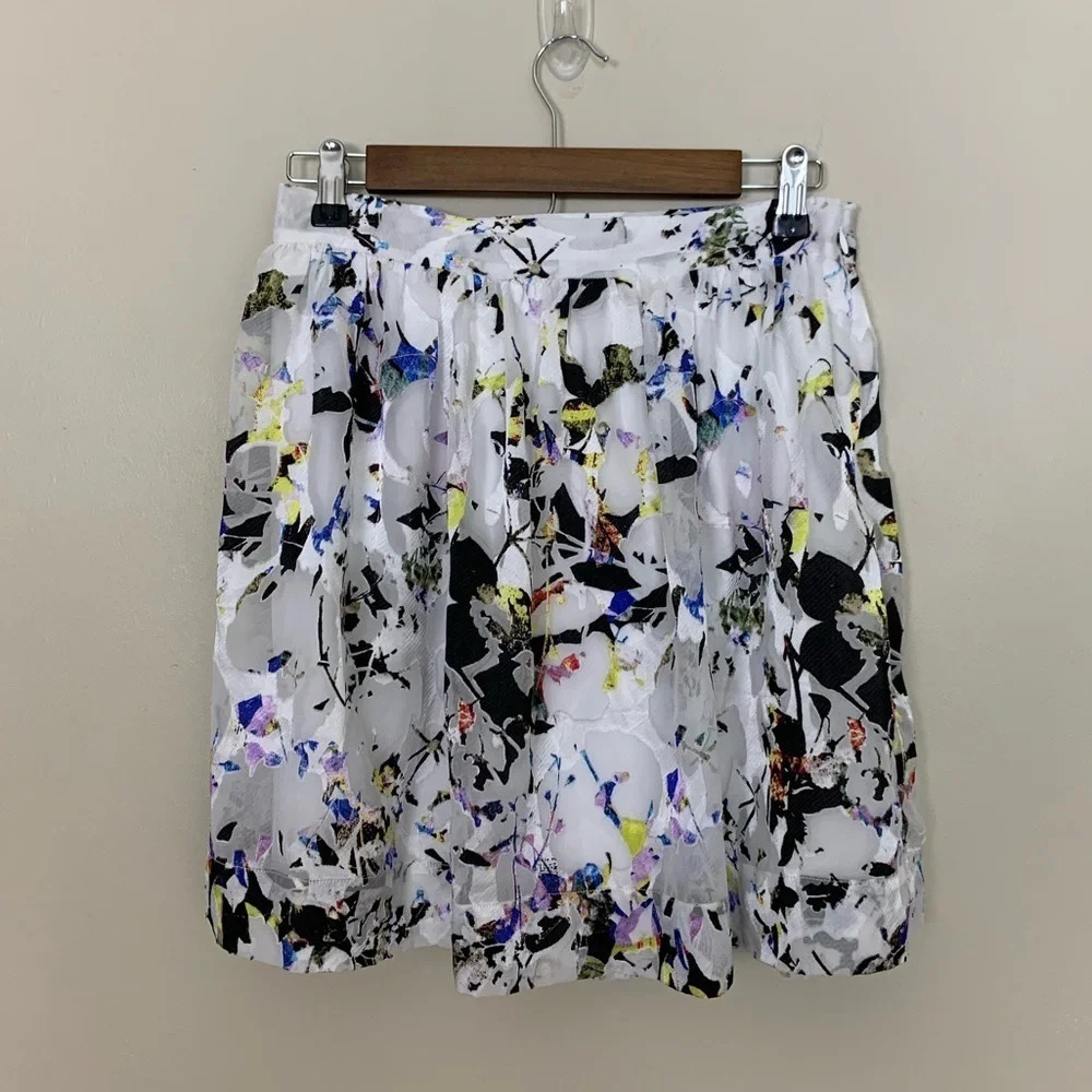 Elizabeth And James ‘Risley’ Print A-Line Skirt View 3
